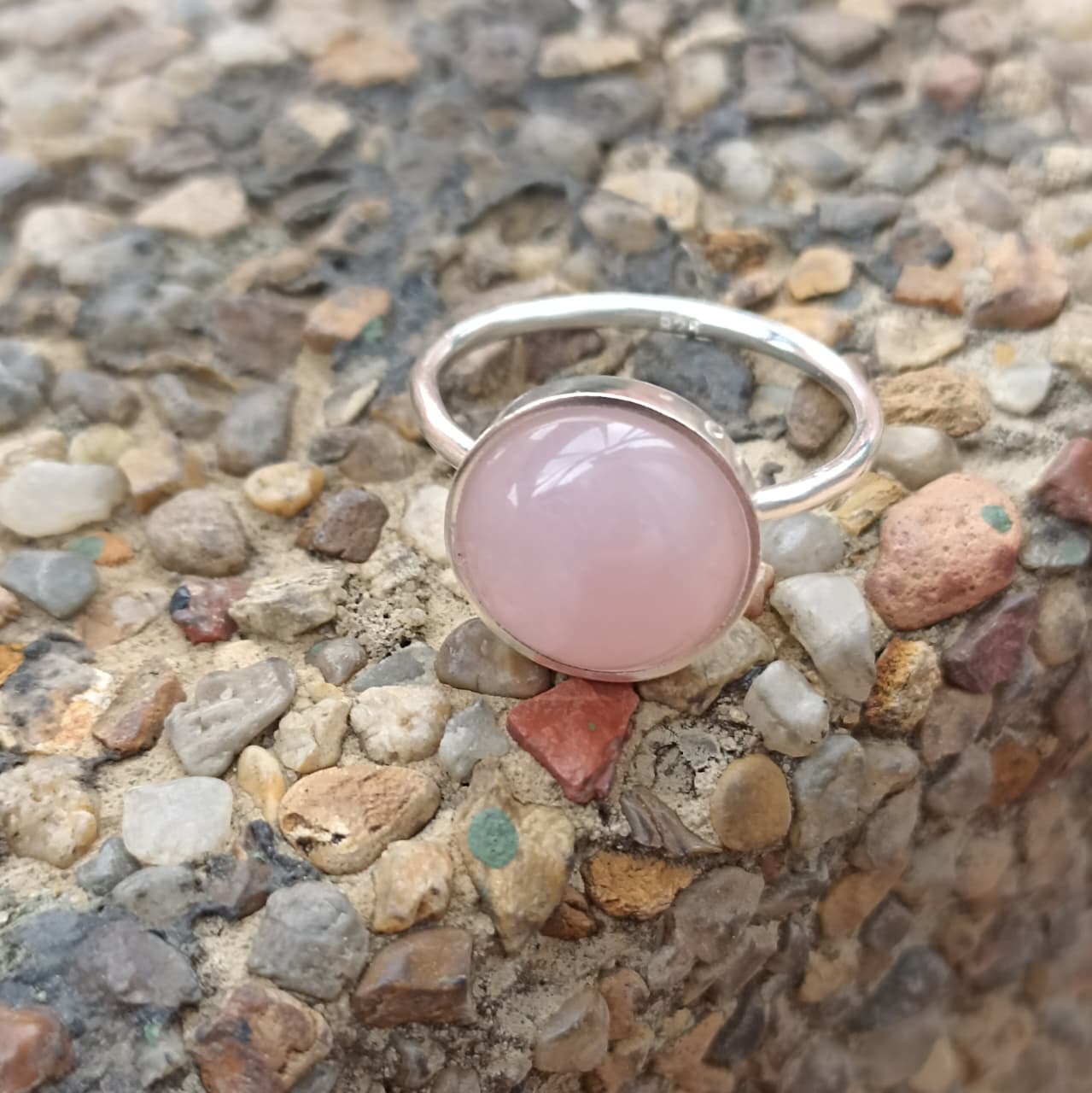 anillo cuarzo rosa 2